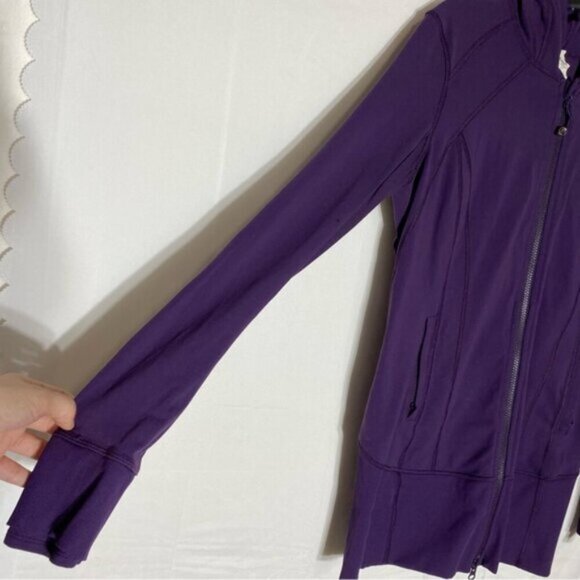 Lululemon Athletica Purple Daily Practise Jacket Hoodie 8 - Picture 10 of 15